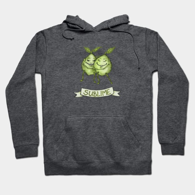 Sublime Limes Hoodie by cheriedirksen